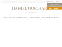 Tablet Screenshot of daniel-guichard.com